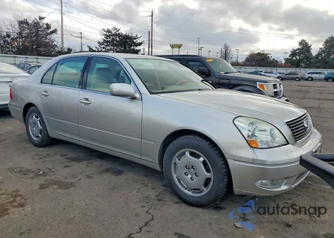 2002 Lexus Ls 430 z USA, uszkodzony, nr VIN JTHBN30F320072330